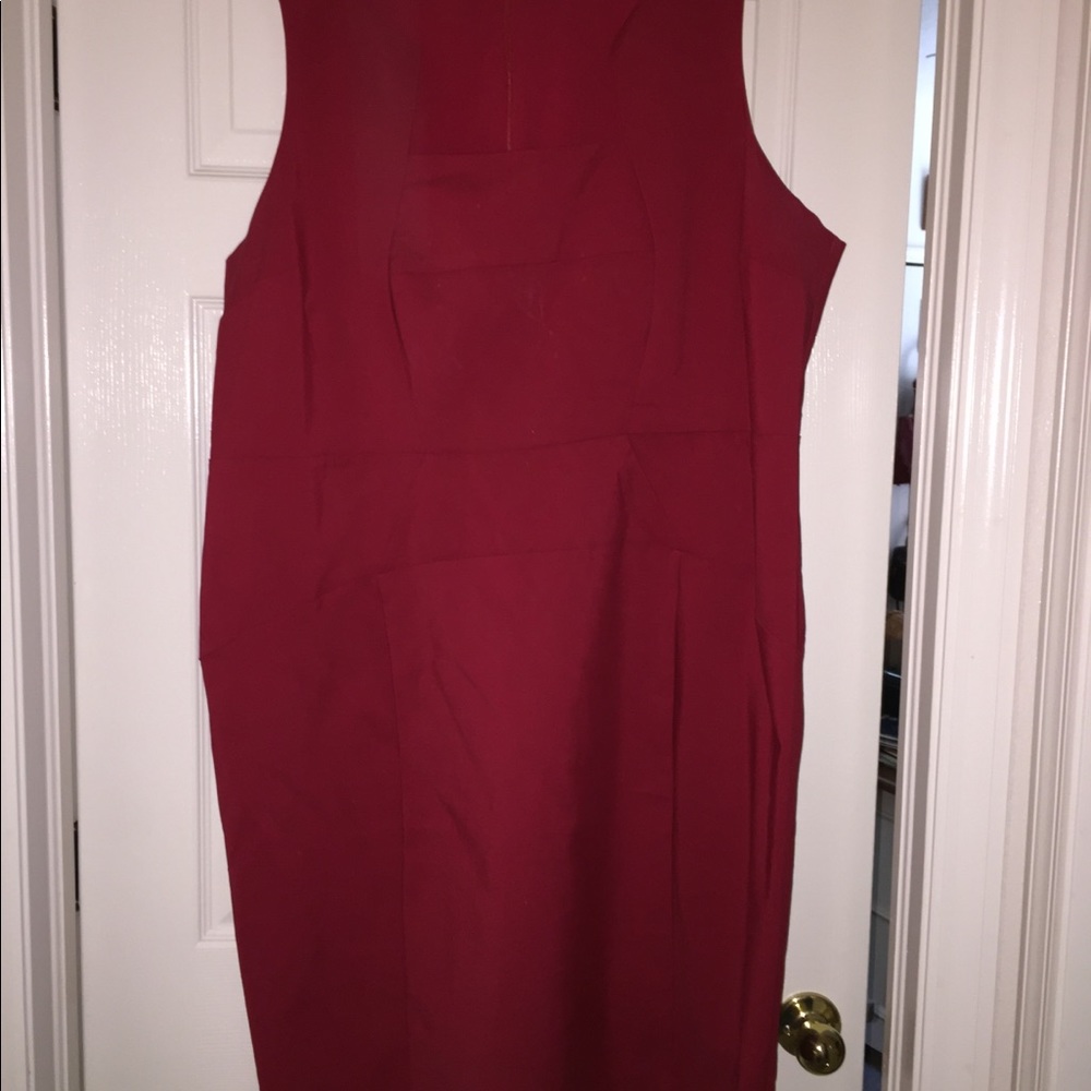 Red dress
